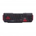 Hytech HKM-58 GAMY PLUS Kırmızı Tuşlu Q Gaming Klavye + Mouse Set